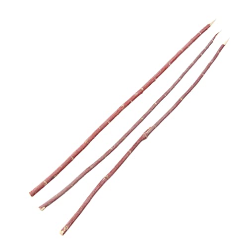 CIMAXIC Natural Wood BBQ Forks Barbecue Skewers Grill Tools BBQ Cooking Tools Corn Barbecue Forks