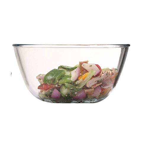 Femora Borosilicate Glass Microwave Safe All-Purpose Mixing Bowl,3600 ML