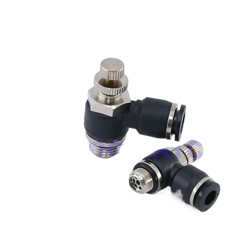 Vanne papillon pneumatique 4mm M5 résout fuite électrovanne