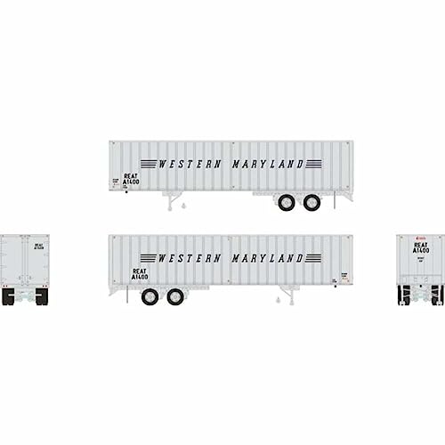 Rapido RAP403035 HO Western Maryland 40 ft. Fruehauf Exterior-Post Volume Van A1401