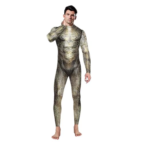 Costume d'animal serpent vert adulte combinaison pyjama cosplay originale