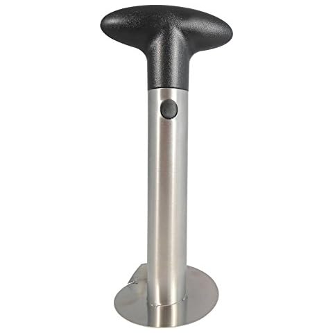 Jocca Pineapple Peeler/Cutter, Silver, 10 x 3.2 x 24 cm Cover