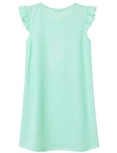 Unicorn Nightgowns Toddler Girls & Dolls Matching Flutter Sleeve Night Dresses