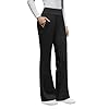 DLOODA Womens High Waist Dress Pants Business Casual Work Pants Stretchy Bootcut Pull On Slacks Office Trousers with Pockets (Black XL)