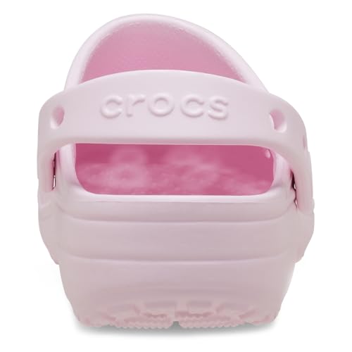 Crocs Unisexe Enfant Classic Floral Cut Out Clog K Sabots, Pink Milk, 34/35 EU