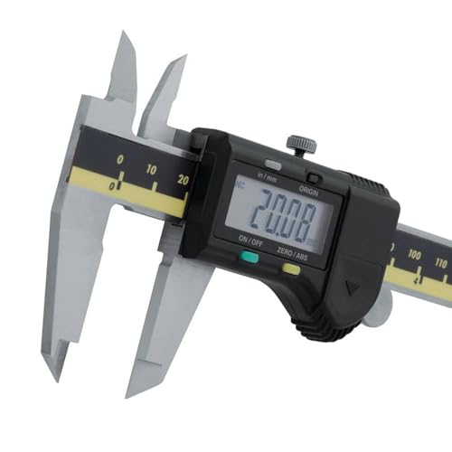Mtutyo 8-Inch Caliper 0 to 8'/0 to 200mm High-Precision Measuring Tool with Absolute AOS Encoder, Stainless Steel IP65 Coolant-Proof Construction for Accurate Measurements – Professional Caliper Gauge