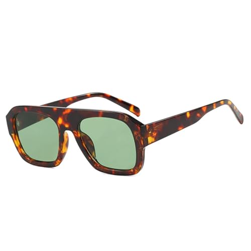 Lunettes de soleil UV400 femmes protègent vos yeux du style léopard rétro