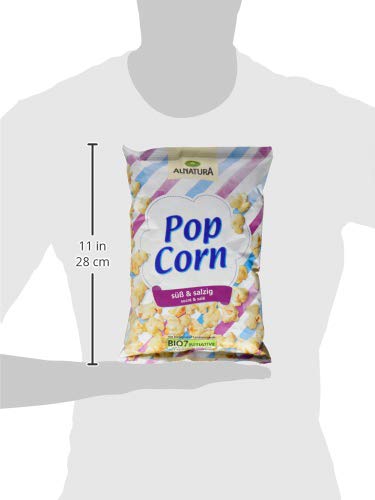 Alnatura Popcorn Meersalz süß+salzig, 80 g