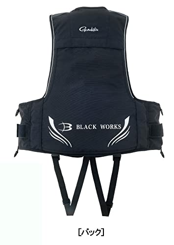 がまかつ　管464FD　GM 2193 ブラックワークス　フローティングベスト Amazon | がまかつ(Gamakatsu) フローティングベスト GM2193