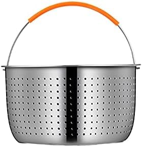 Cestini per friggere per patatine fritte, in acciaio inox, con manico, multifunzione, per patatine fritte, filtro per casa, ristoranti, hotel