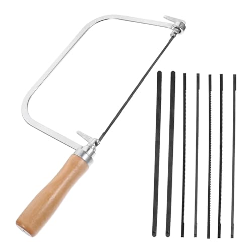 Coping Saw 9 PCS Coping Saw Blades Fine Tooth Saws(30×11cm)