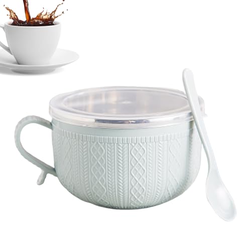 YRTUOP Taza para Sopa - Envases de 740ml y Tarros,Vajilla de Taza Grande para Sopa,Para Té, Navidad, Avena, Almuerzo, Fideos Y Sándwich