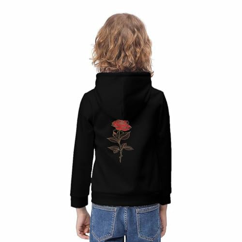 Sweat à capuche enfant confortable avec poche pour ado actif - 4