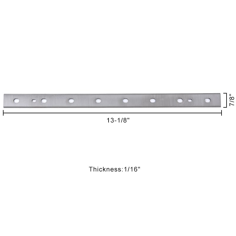 Miniatura 2 de DW734-3, cuchillas cepilladoras STARIBS de 12-12 pulgadas, cuchillos de repuesto M2 HSS para DeWalt DW734 y DW7342, juego de 3, acero de alta