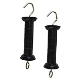 Yardenfun 2 Piezas Manija Para Portón De Cerca Eléctrica Mango Aislado De Plástico Herramienta Para Reparar Cercas Kit Para Herrajes Para Manija Para