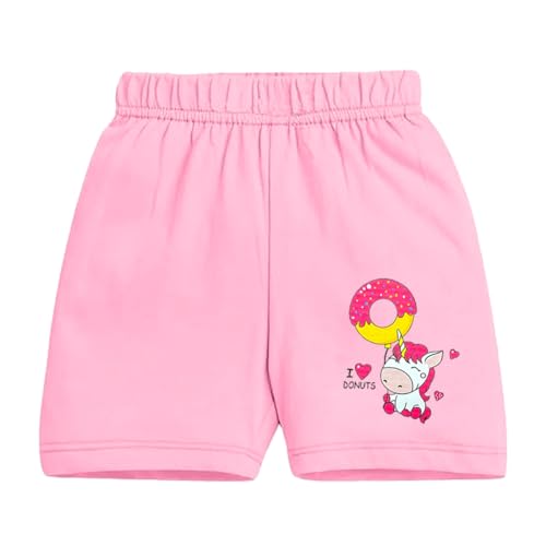 Image of Kuchipoo Girls Regular Fit Cotton Shorts - Pack of 5