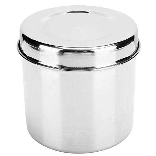 304 Stainless Steel Medical Ointment Jar, Cotton Container, Anti-Iodine Container for Hospital Beauty Salon