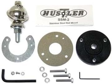 Hustler / New-Tronics Antenna Corp. Stainless Steel CB Antenna Ball Mount SSM-2
