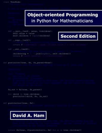 Object-oriented Programming in Python for Mathematicians: Amazon.co.uk ...