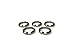 DB Store Pack of 5 5/8x24 Stainless Steel Crush Washer for Muzzle Devices