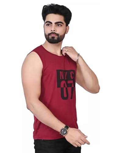 Image of Nylon Gym Vests for Men, Soft & Comfortable