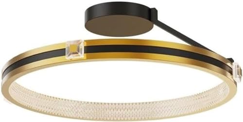 Plafonnier LED moderne 50cm à intensité variable pour salon