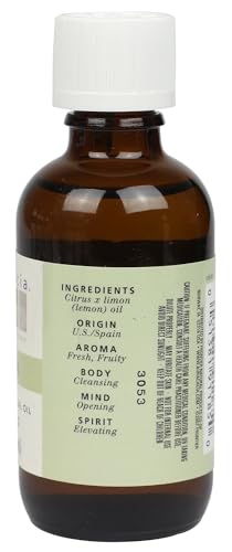 Aura Cacia Aceite Esencial Puro de Limón 2 fl oz miniatura 2