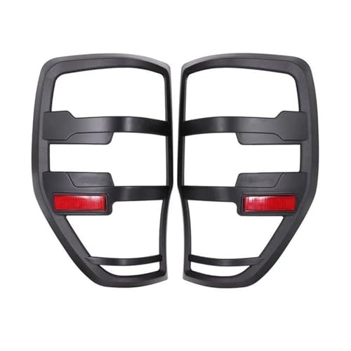 Couvercle de feu arrière pour Ford Ranger Wildtrak T6 T7 T8 coque noir et rouge