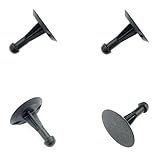 Srggscd L322 Wind Shield Wiper Cowl Panel Retainer Clips Front Black CYC000010 Compatible with Land Rover Range Rover 4.2L 2006-2009 & 4.4L 2003-2009 & 5.0L 2010-2012