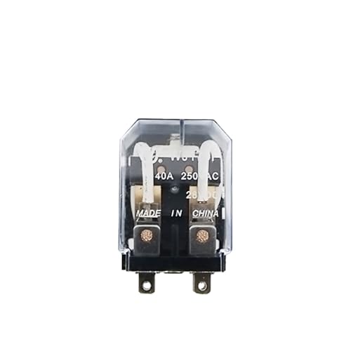 Image of Electronic Micro Electromagnetic Relay JQX-40F 2Z 40A High-power relay 12V 24VDC 220VAC Silver Contact PCB Relay(Normal Open,220VAC)