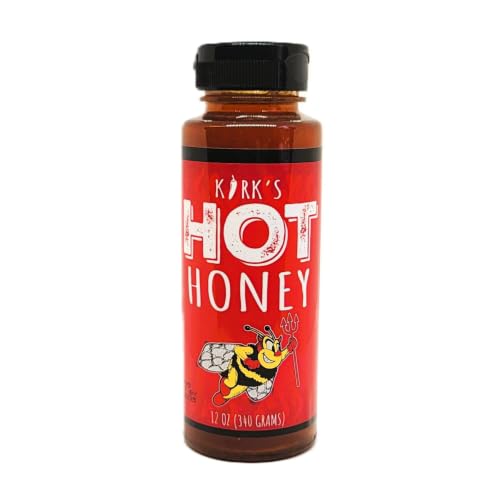 Hot Honey 12oz Kirks miel picante natural miniatura 1