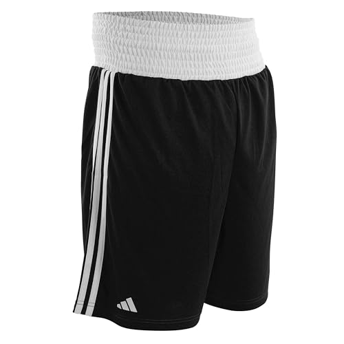Adidas Base Punch - Pantalones Cortos de Boxeo para Entrenamiento y Lucha, se adaptan a Adultos, Hombres, Mujeres, niños, Artes Marciales Mixtas, Fitness, Kickboxing, Ropa de Gimnasio General,