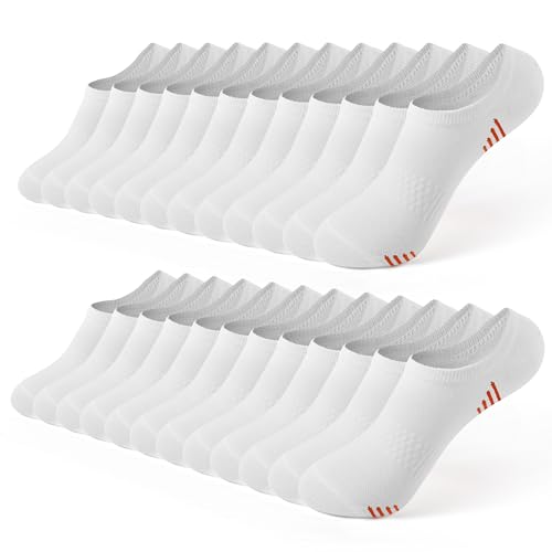 Image of Honeysea 7 Pairs No Show Socks for Women and Men - Low Cut Casual Ankle Athletic Non Slip With Multi Color