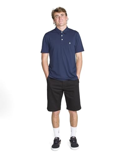 Image of Volcom Men's Vmonty Chino Shorts - 22 inch Outseam, Relaxed Fit, Durable Cotton Fabric