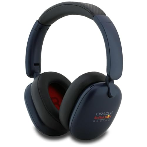 Casque supra-auriculaire Red Bull CG Mobile bleu marine avec finitions logo premium
