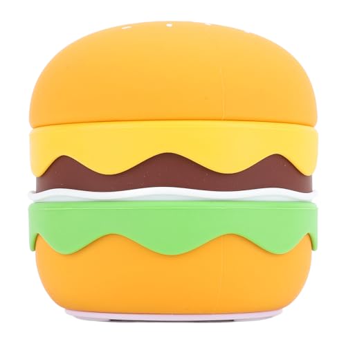Lámpara de noche de silicona con forma de hamburguesa USB recargable miniatura 2