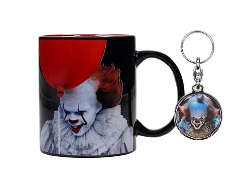 SD TOYS - Taza Pennywise + regalo llavero metálico IT