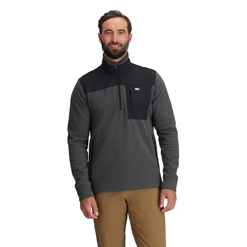 Outdoor Research Men's Trail Mix Fleece Quarter Zip Pullover
