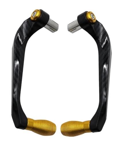 Protège-guidon moto en fibre de carbone diamètre 16-18 mm