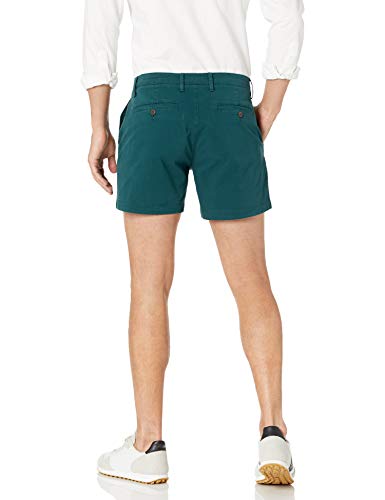 Image of Amazon Essentials Men's Slim-Fit 5 inch Lightweight Comfort Stretch Oxford Cotton Shorts