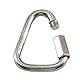 Zerniple (2 Stück) M8 Triangle Quick Link 304 Edelstahl Locking Delta Kettenglied