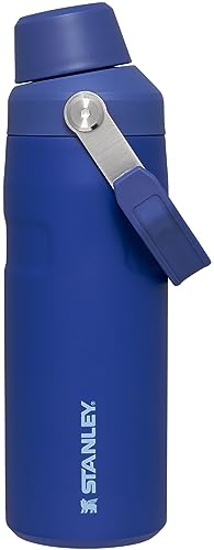 Image of Stanley IceFlow Fast Flow Water Bottle 16 oz | Angled Spout Lid | Lightweight and Leakproof for Travel and Sports | Insulated Stainless Steel | BPA-Free | Lapis