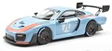 Minichamps 2018 935/19#70 Light Blue with Orange Accents 1/64 Diecast Model Car 643061104