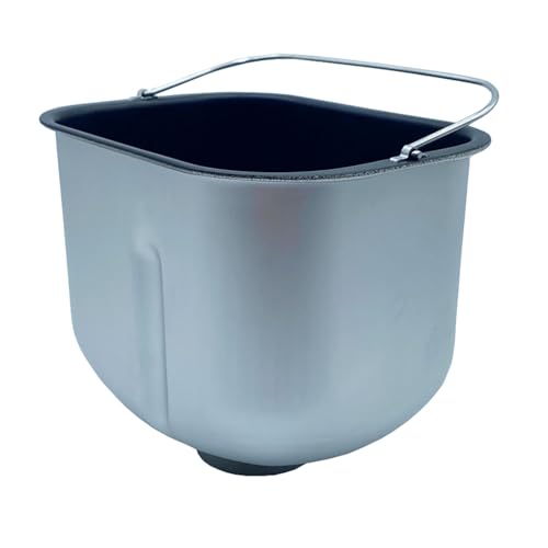 Panificadora Cubo para hornear - Mezcla de metales Accesorios de cubo de pan para máquinas de pan | Pieza de repuesto para hornear panificadora multifunción para hornear pan, sartenes para hornear