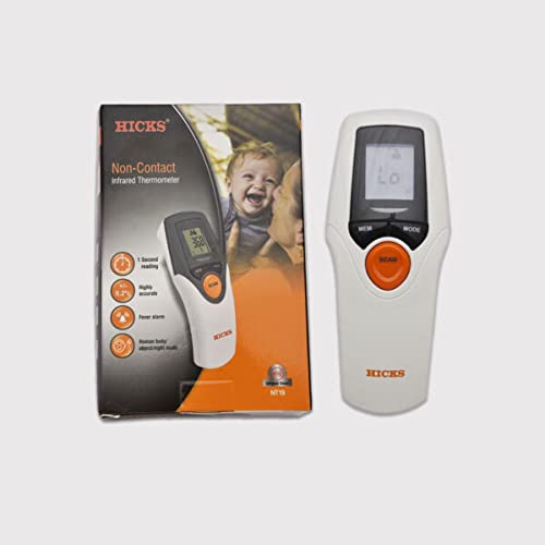 Hicks NT-19 Non Contact Infrared Thermometer (Gray/White)