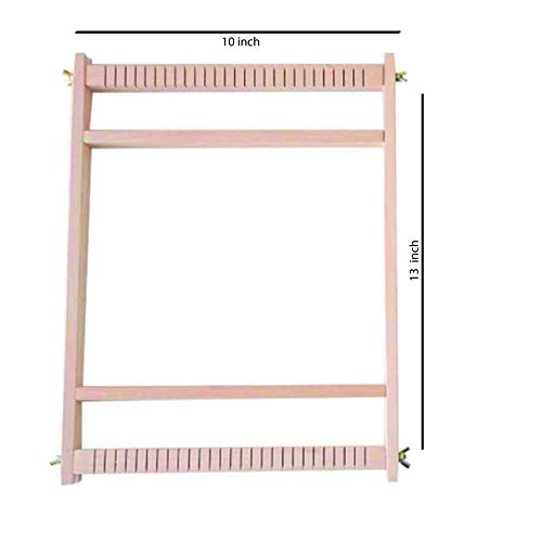 Leesa T Weaving Loom Kit For Kids Or Beginner Adults. Set Includes Yarn, Instructions, Beginner Owl Pattern. 13"X10" Ready To Use, Complete First Project Straight Out Of The Box. Multi-Craft Loom. #TOP4