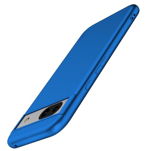 Image of X-level for Pixel 8A Case, Slim Fit Ultra-Thin Soft Flexible TPU Light Cases [Guardian Series] Anti-Slip Matte Finish Coating Silky Touch Protective Phone Back Cover for Pixel 8A -Blue
