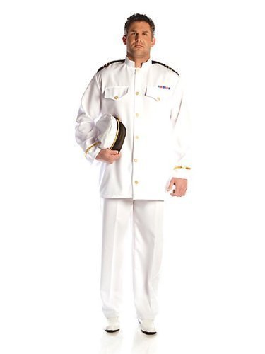 Underwraps 28940UR Mens Admiral Costume