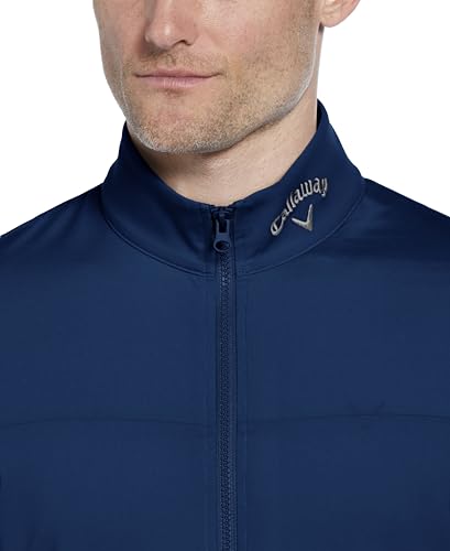 Callaway Men’s Swing Tech Golf Vest Outerwear with Full Zip and Recycled Stretch Fabric3