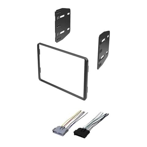 TXRRZMI Double Din Dash Kit 4 Stereo Install Installation w/Wire Harness for Ranger for B4000/B3000/B2300 for E350/E150 Econoline Club Wagon for E350/E250 Econoline,Fitment Tested Cover